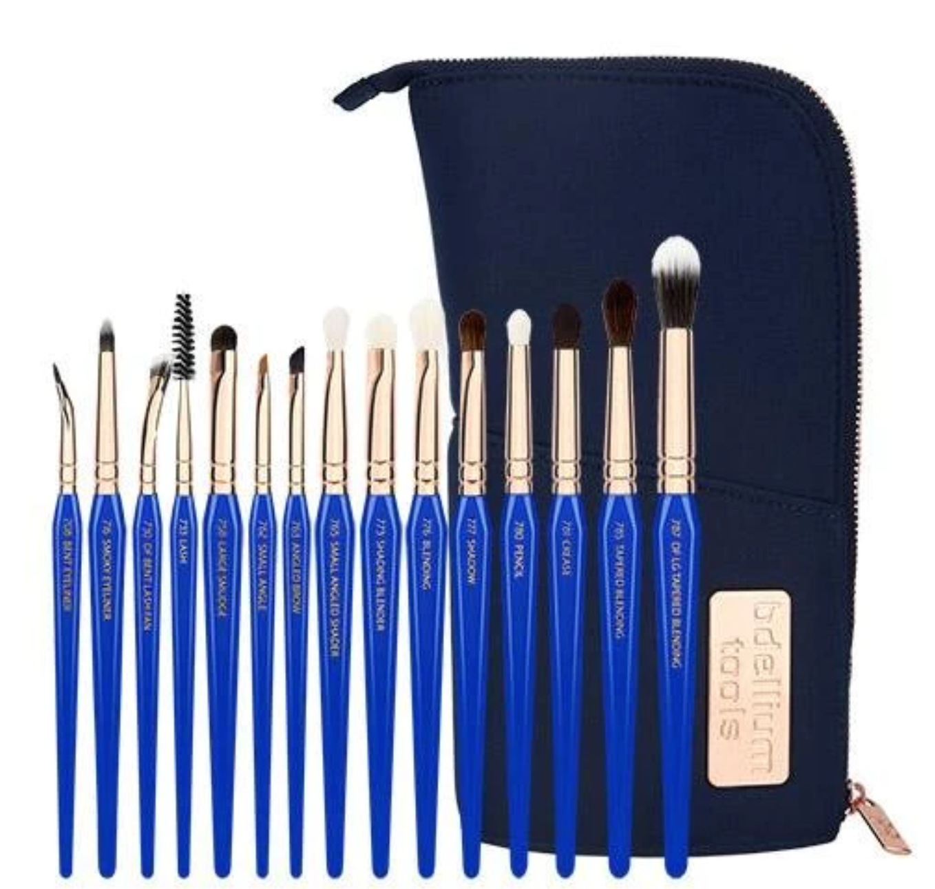 【EYES ONLY】デリウムツールズ ゴールデントライアングル目元コンプリート 5本セット（ポーチ付） ｜bdellium tools GOLDEN TRIANGLE EYES ONLY COMPLETE 15PC. SET1