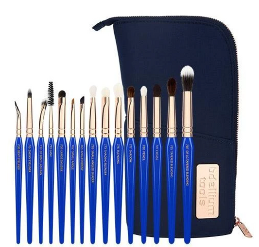 【EYES ONLY】デリウムツールズ ゴールデントライアングル目元コンプリート 5本セット(ポーチ付) |bdellium tools GOLDEN TRIANGLE EYES ONLY COMPLETE 15PC. SET1
