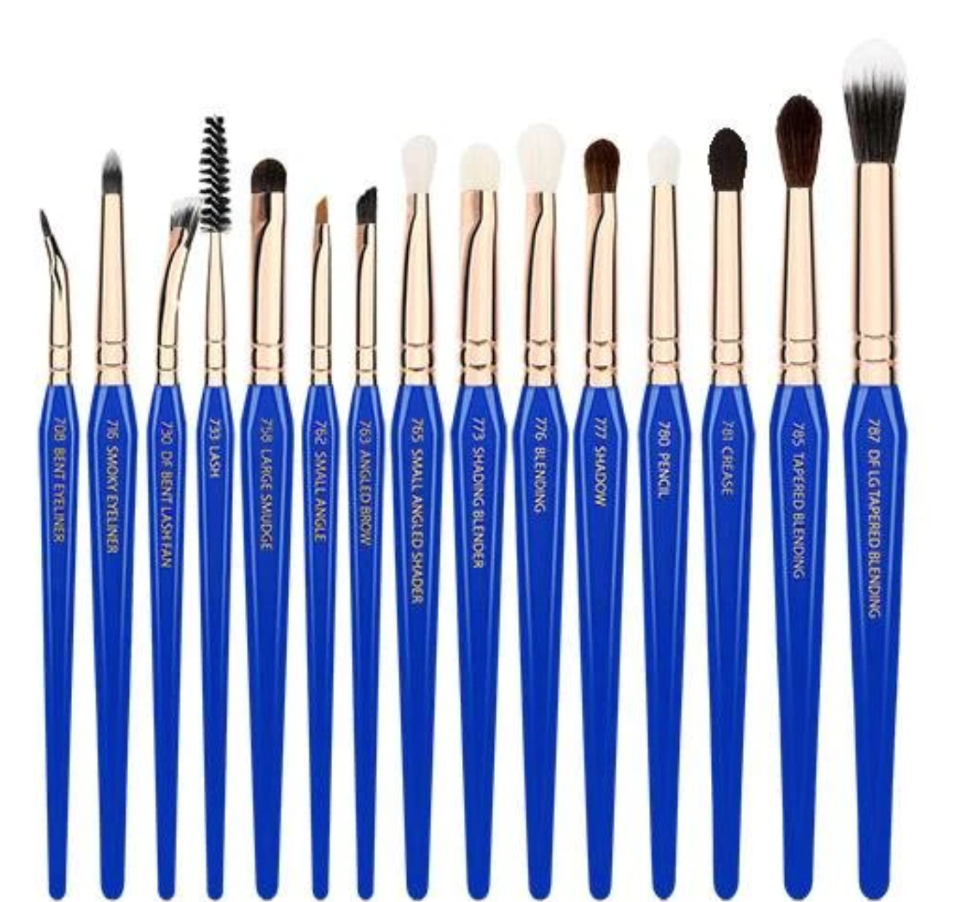 【EYES ONLY】デリウムツールズ ゴールデントライアングル目元コンプリート 5本セット（ポーチ付） ｜bdellium tools GOLDEN TRIANGLE EYES ONLY COMPLETE 15PC. SET1