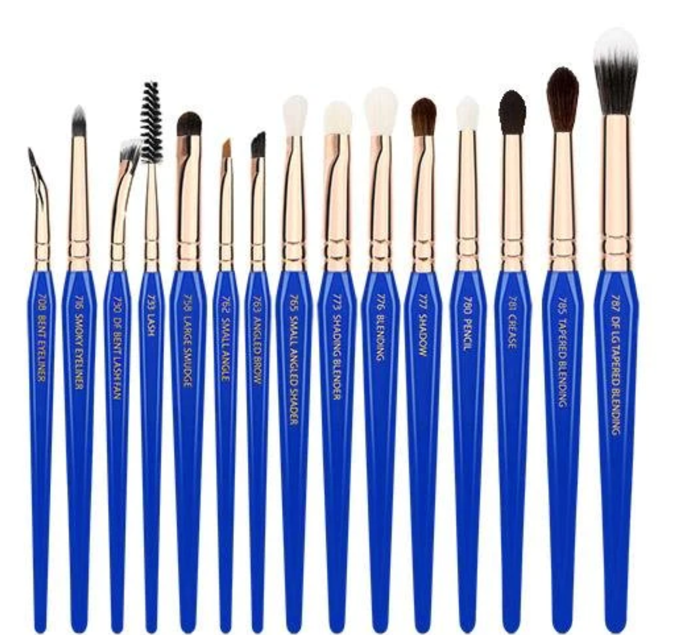 【EYES ONLY】デリウムツールズ ゴールデントライアングル目元コンプリート 5本セット(ポーチ付) |bdellium tools GOLDEN TRIANGLE EYES ONLY COMPLETE 15PC. SET1