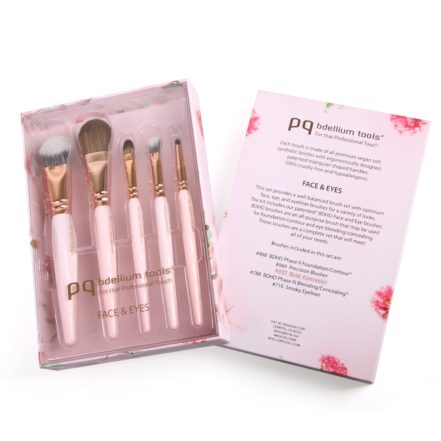 PINK GOLDEN TRIANGLE ピンクゴールデントライアングル Face& eyes ブラシセット