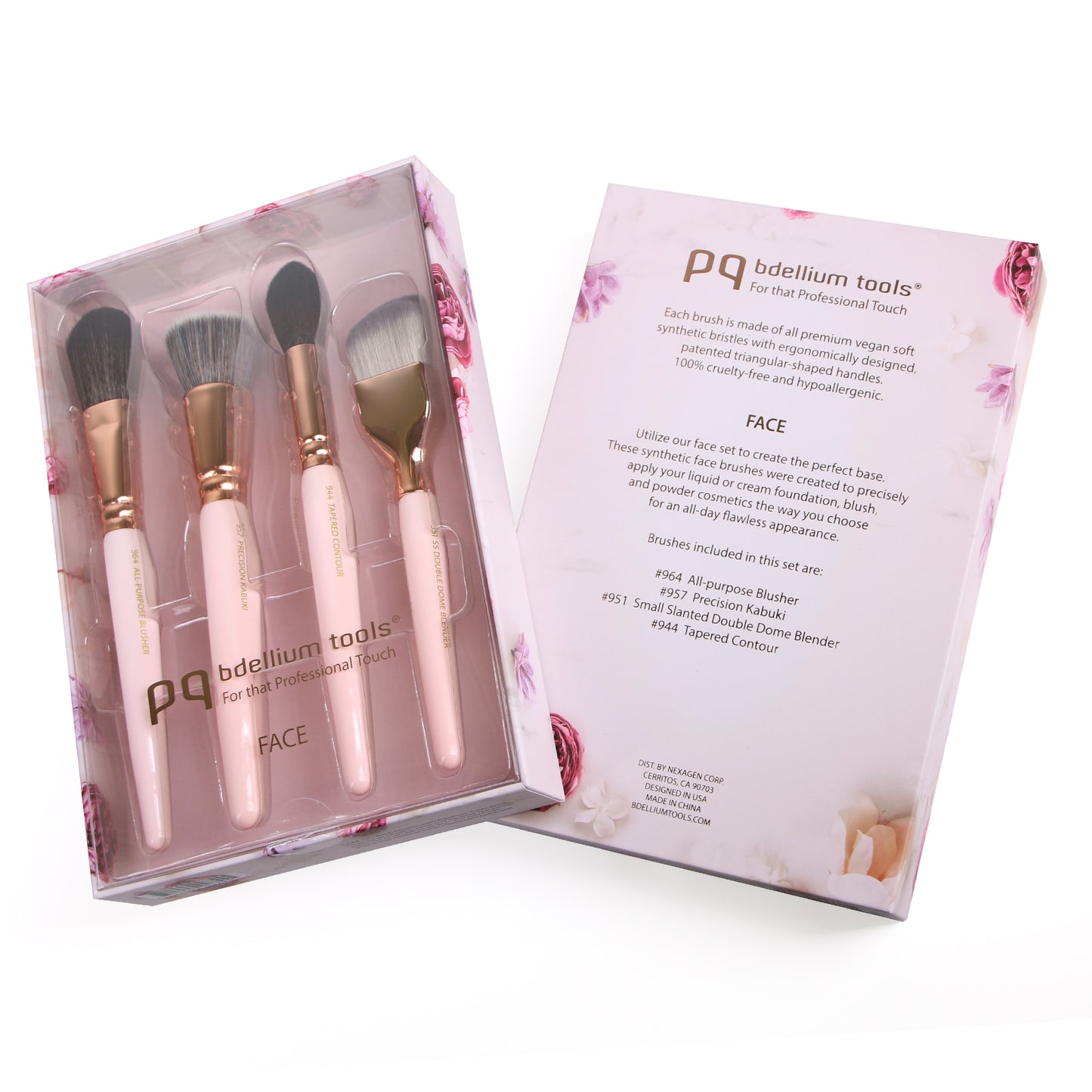 PINK GOLDEN TRIANGLE ピンクゴールデントライアングル Faceブラシセット