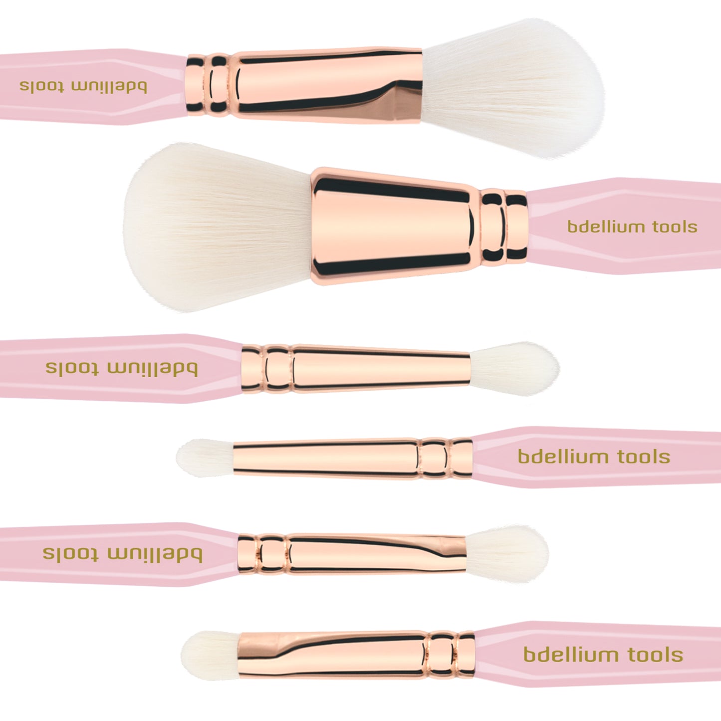 PINK GOLDEN TRIANGLE ピンクゴールデントライアングル ホワイト ブラシセット