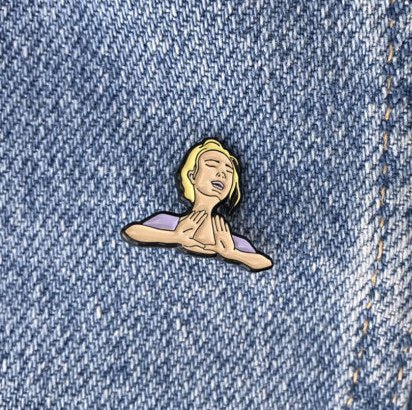 New Moon Paper Goods】ピンバッチ - The OA