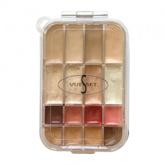【Vueset Mini palette】Lui (16 sections) Two internal sizes mini palette|ミニパレット・ルイ