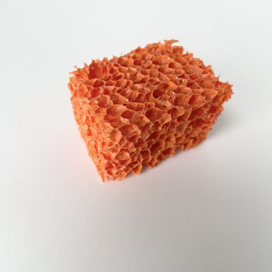 Orange Stipple sponge| スティップルスポンジ・オレンジ(1個単品)