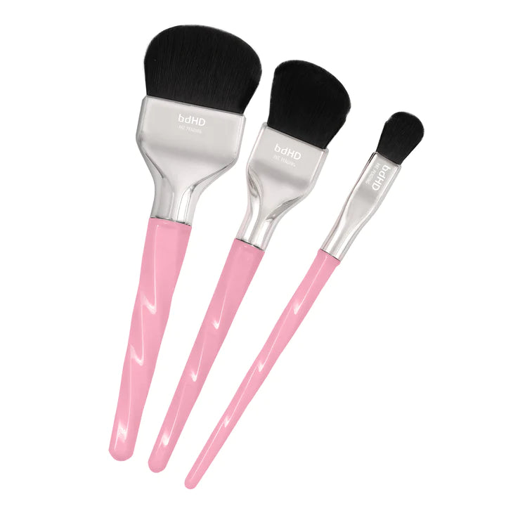 【NEW】ピンクブラシトリオ・DOUBLE DOME BLENDER 3PC. BRUSH SET