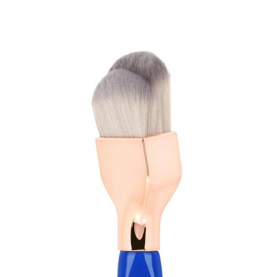 デリウムツールズ ゴールデントライアングル 971 ダブルラウンドドームブラシ(斜め)|971 LARGE SLANTED DOUBLE DOME BLENDER