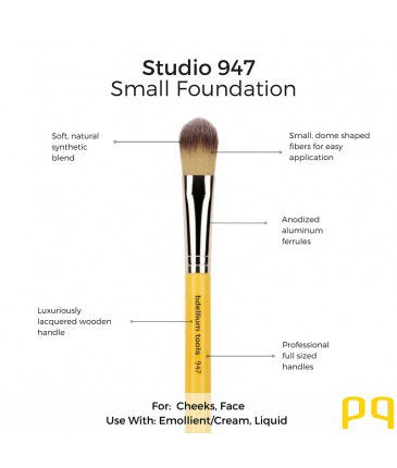 デリウム ツールズ スタジオ 947スモールファンデーションブラシ|Bdellium tools Studio 947 Small Foundation