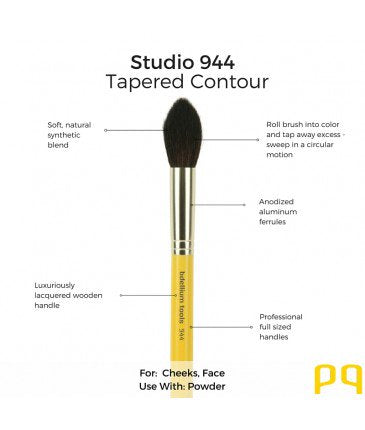 デリウム ツールズ スタジオ 944 コントワーブラシ|Bdellium tools Studio 944 Tapered Contour