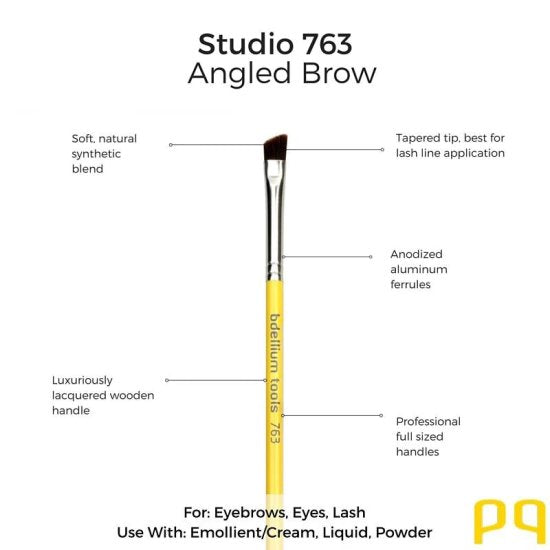 デリウム ツールズ スタジオ 763 斜めアイブロウブラシ  | STUDIO 763 ANGLED BROW