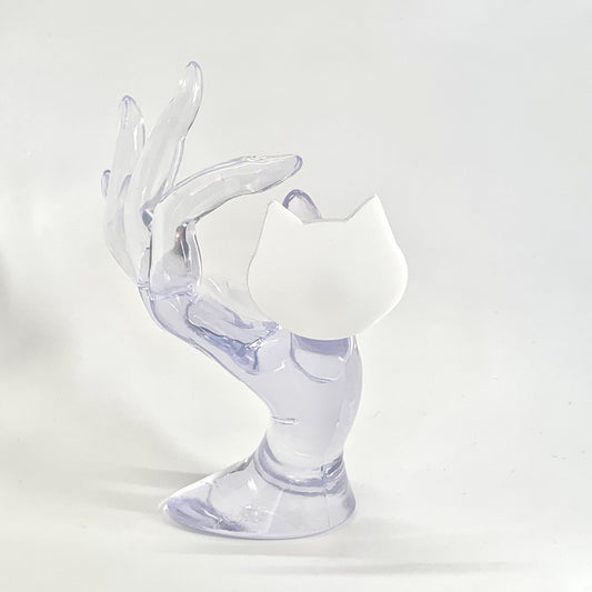 NEW【Paw Palette】Cat Baby Paw |【パウパレット】ネコ型 指輪タイプ(ホワイト)