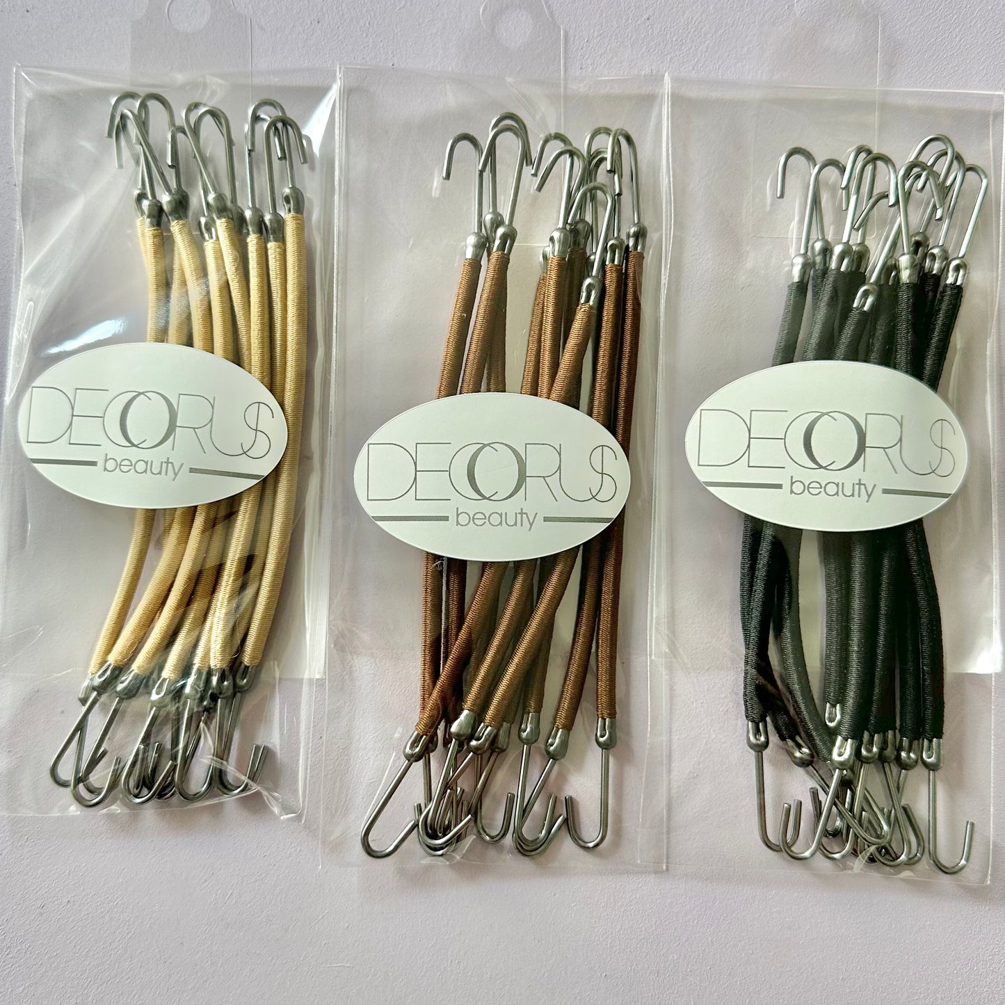 フックヘアゴム(10本セット)