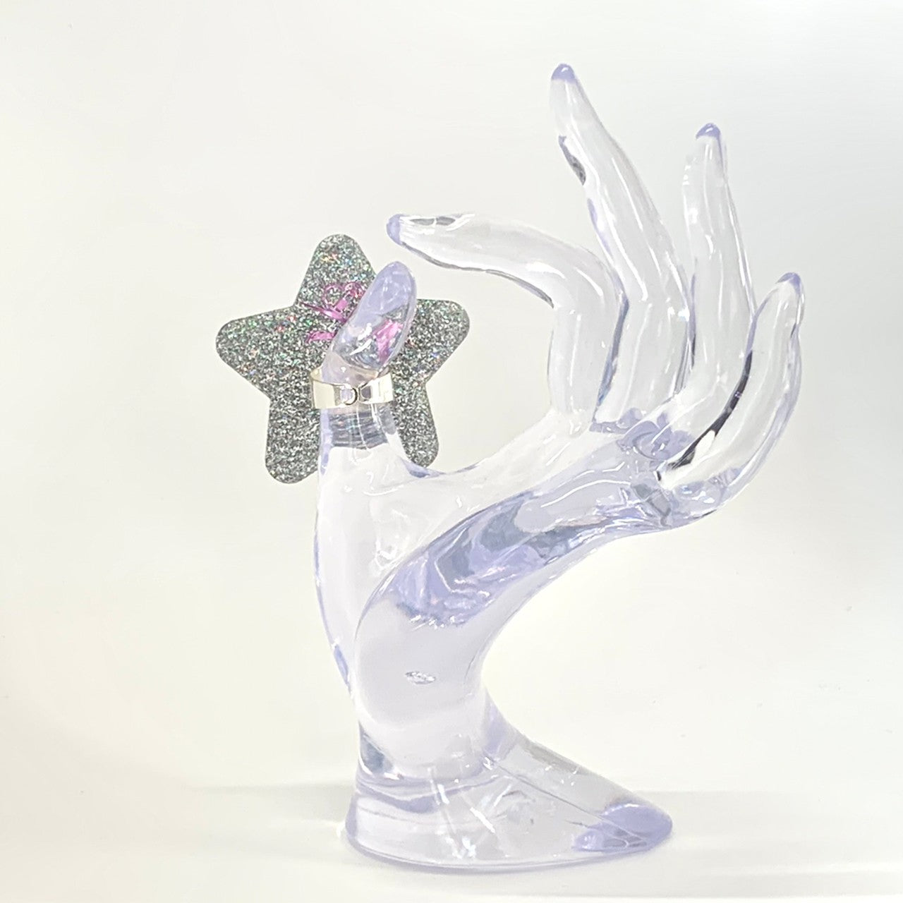 NEW【Paw Palette】STAR Baby Paw |パウパレット 星⭐️指輪タイプ(グリッターシルバー)