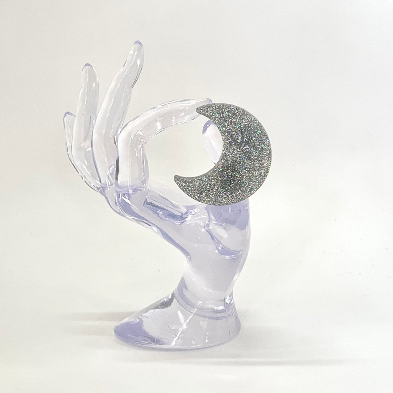 NEW【Paw Palette】MOON Baby Paw Hollywood Glitter|パウパレット 月🌙 指輪タイプ(グリッターシルバー)