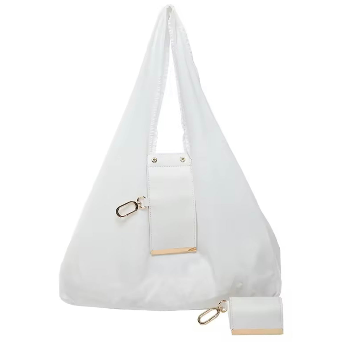 【SNSで話題】上品ミニマル折りたたみトートバッグ