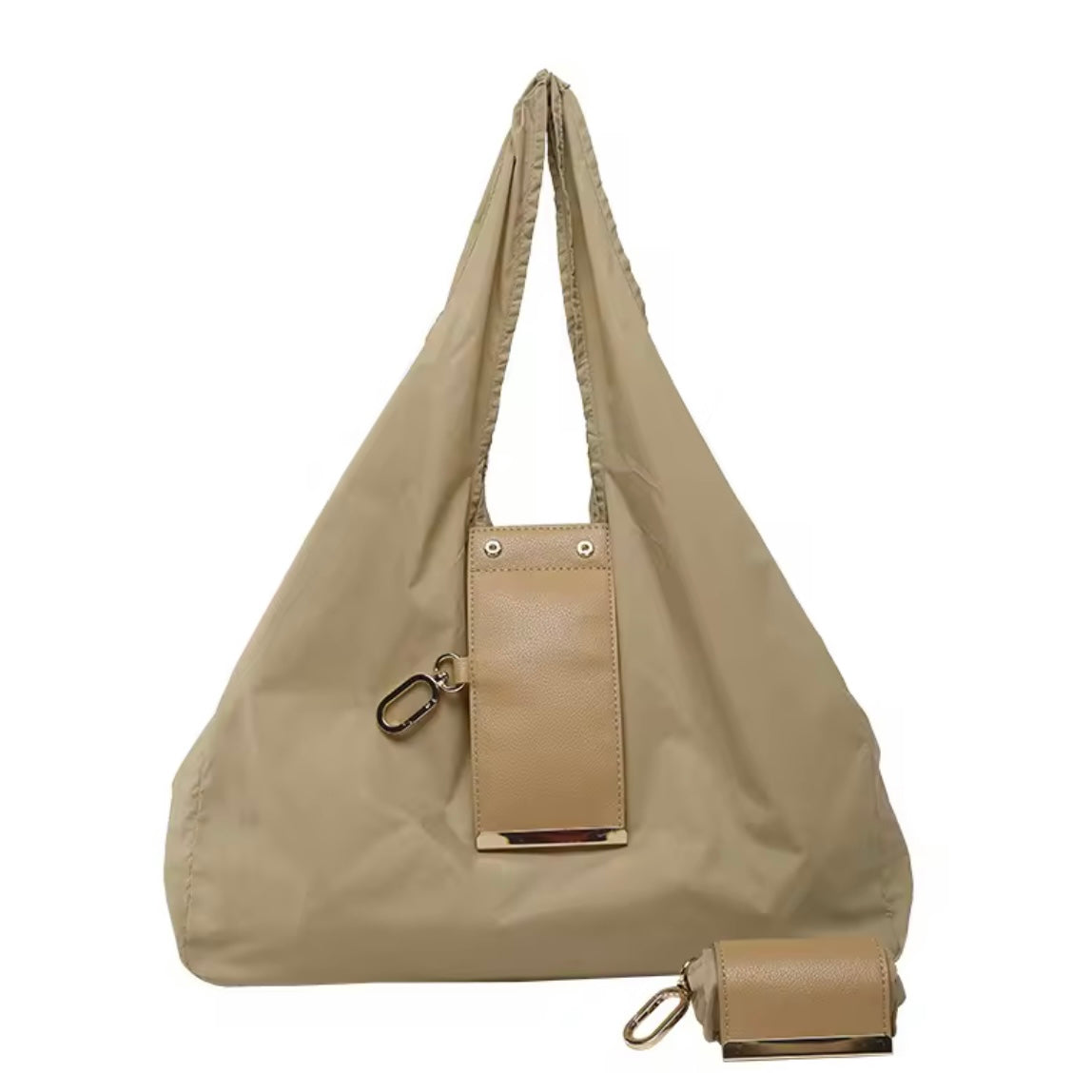 【SNSで話題】上品ミニマル折りたたみトートバッグ