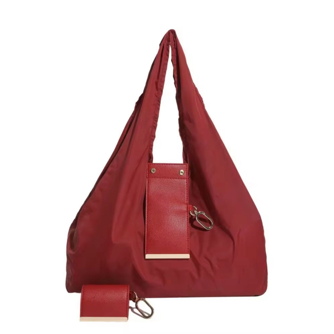 【SNSで話題】上品ミニマル折りたたみトートバッグ