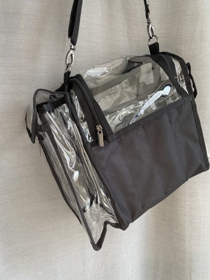 ヘアメイク現場バッグ_クリア｜ CLEAR SET BAG