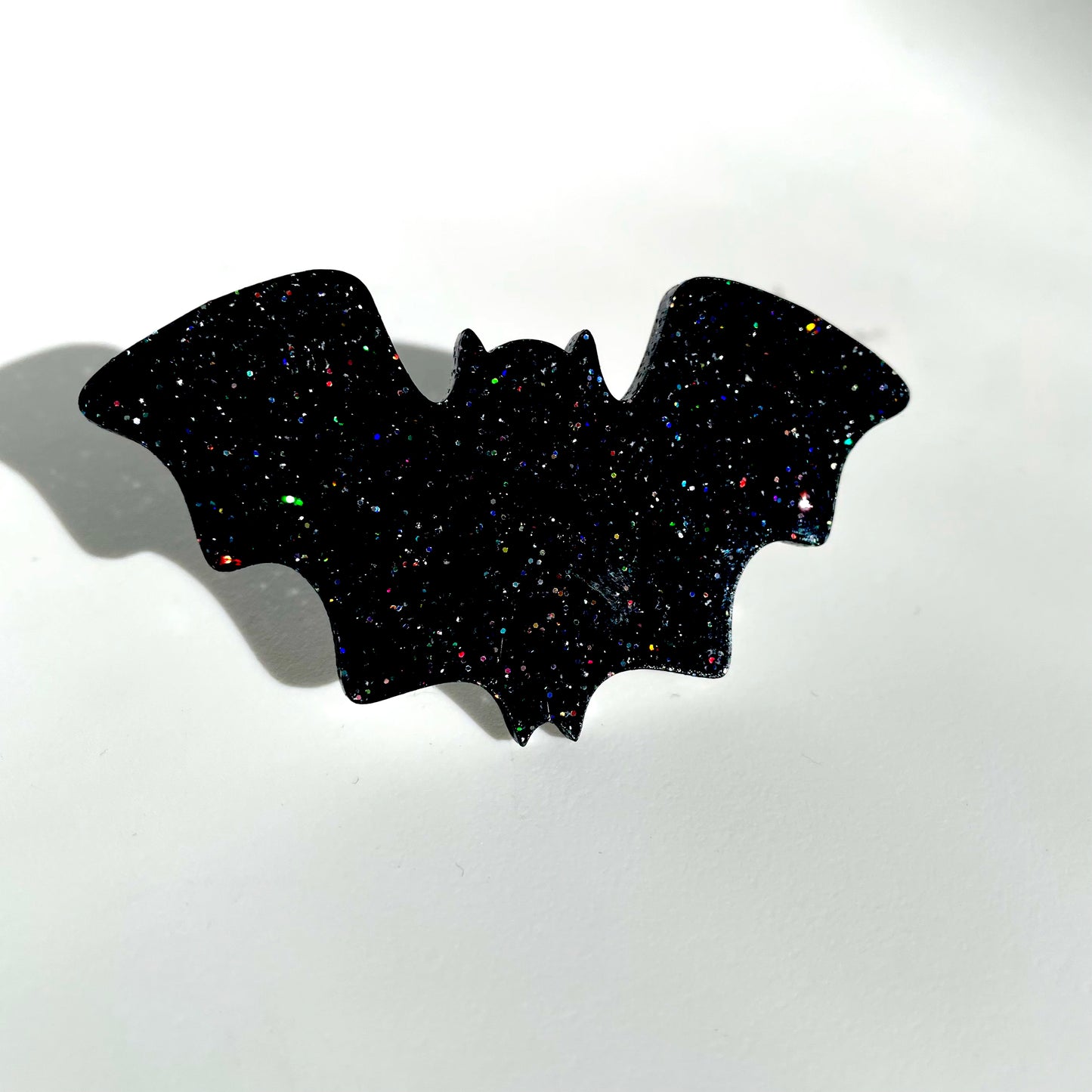 Paw Palette】Bat Baby Paw ［Black Glitter］|【パウパレット】 コウモリ型 指輪タイプ（黒グリッター）